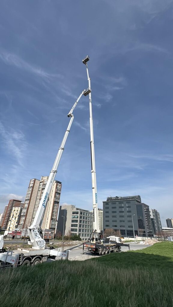 47 metre sepetli kiralık vinç